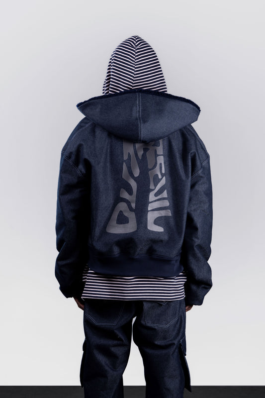 BOMBER JEAN REVERSIBLE