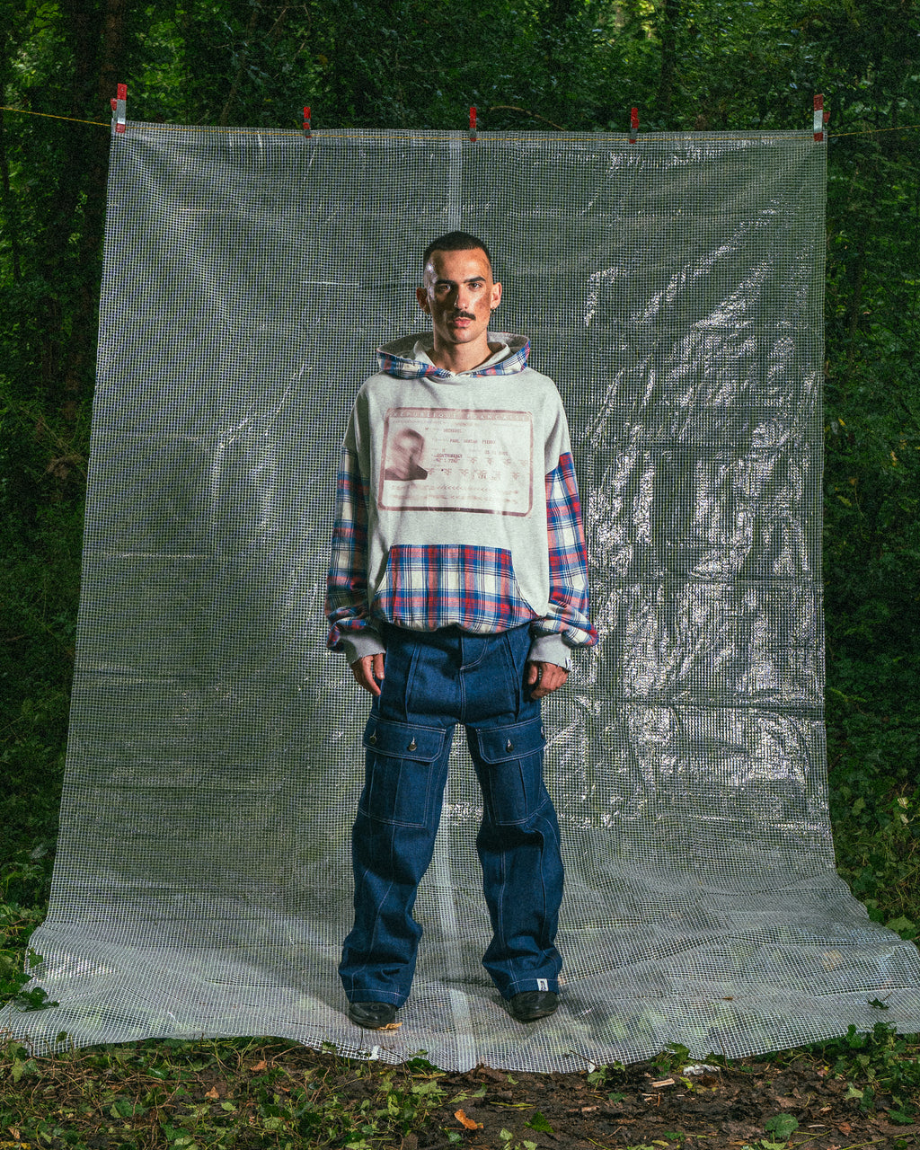 Pantalon en Jean Bleu Roi