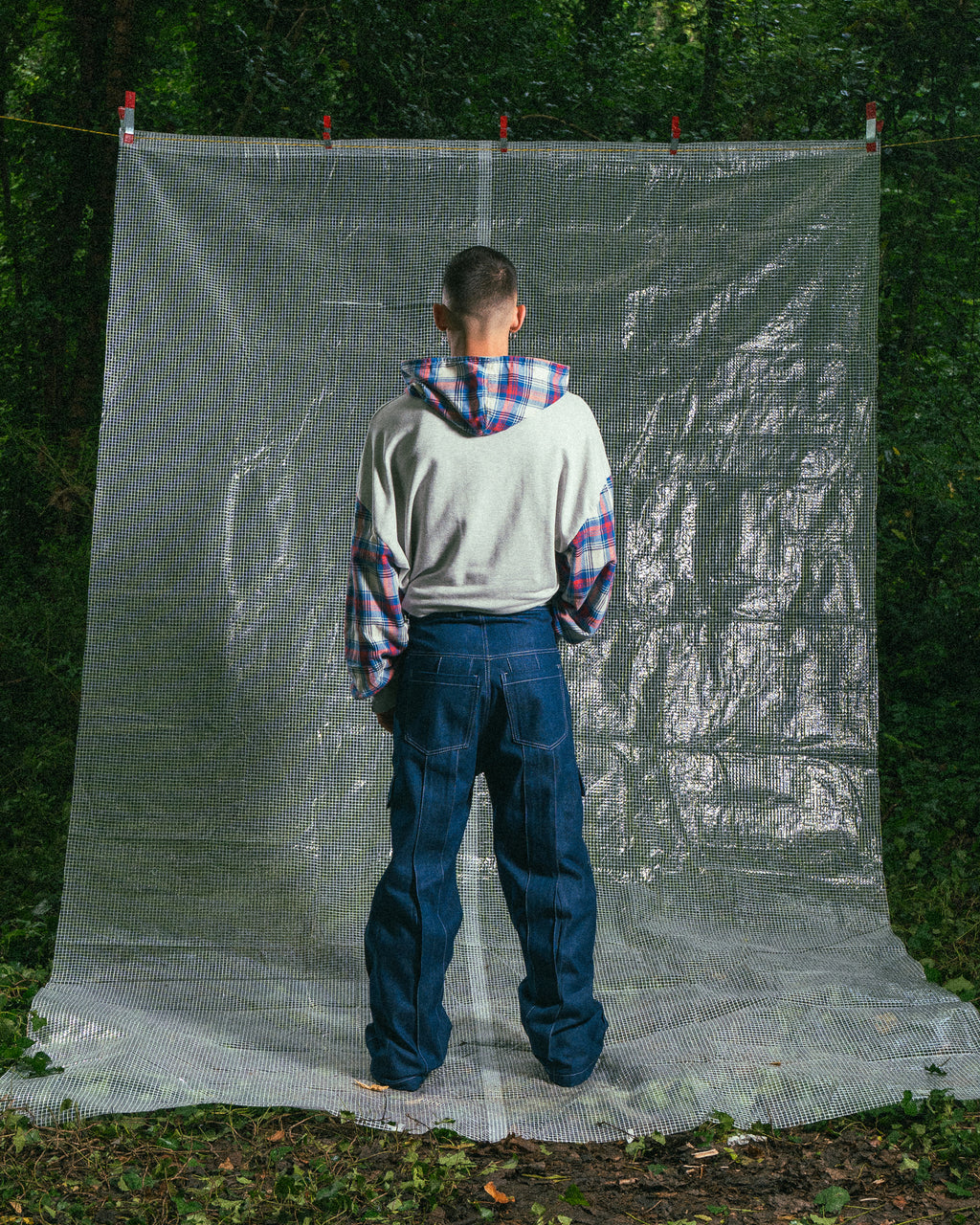 Pantalon en Jean Bleu Roi