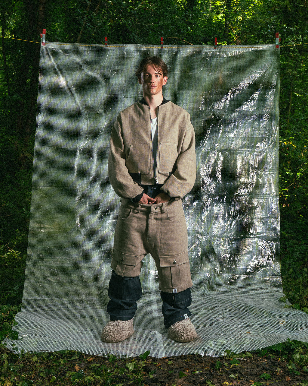 Veste en Toile de Jute