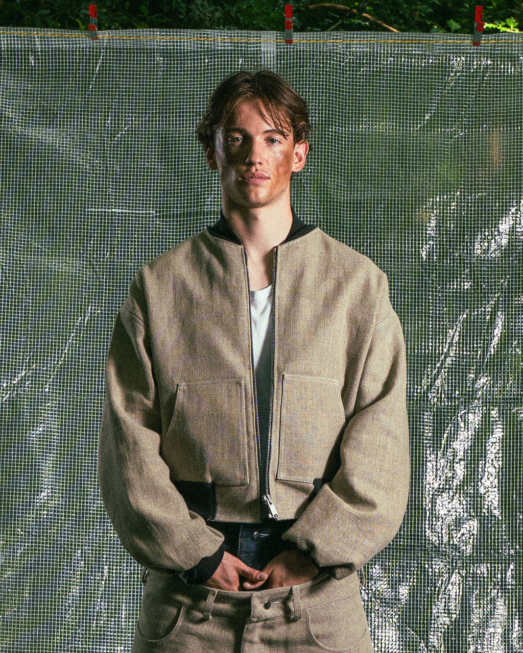 Veste en Toile de Jute