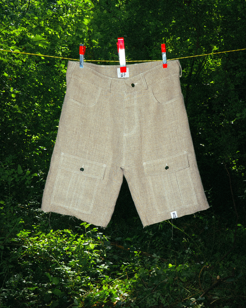 Short en Toile de Jute