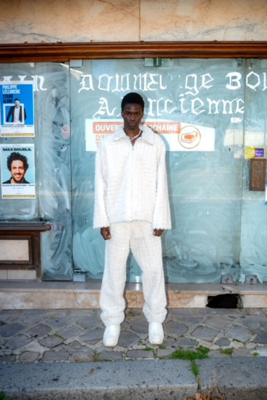 Pantalon fausse fourrure