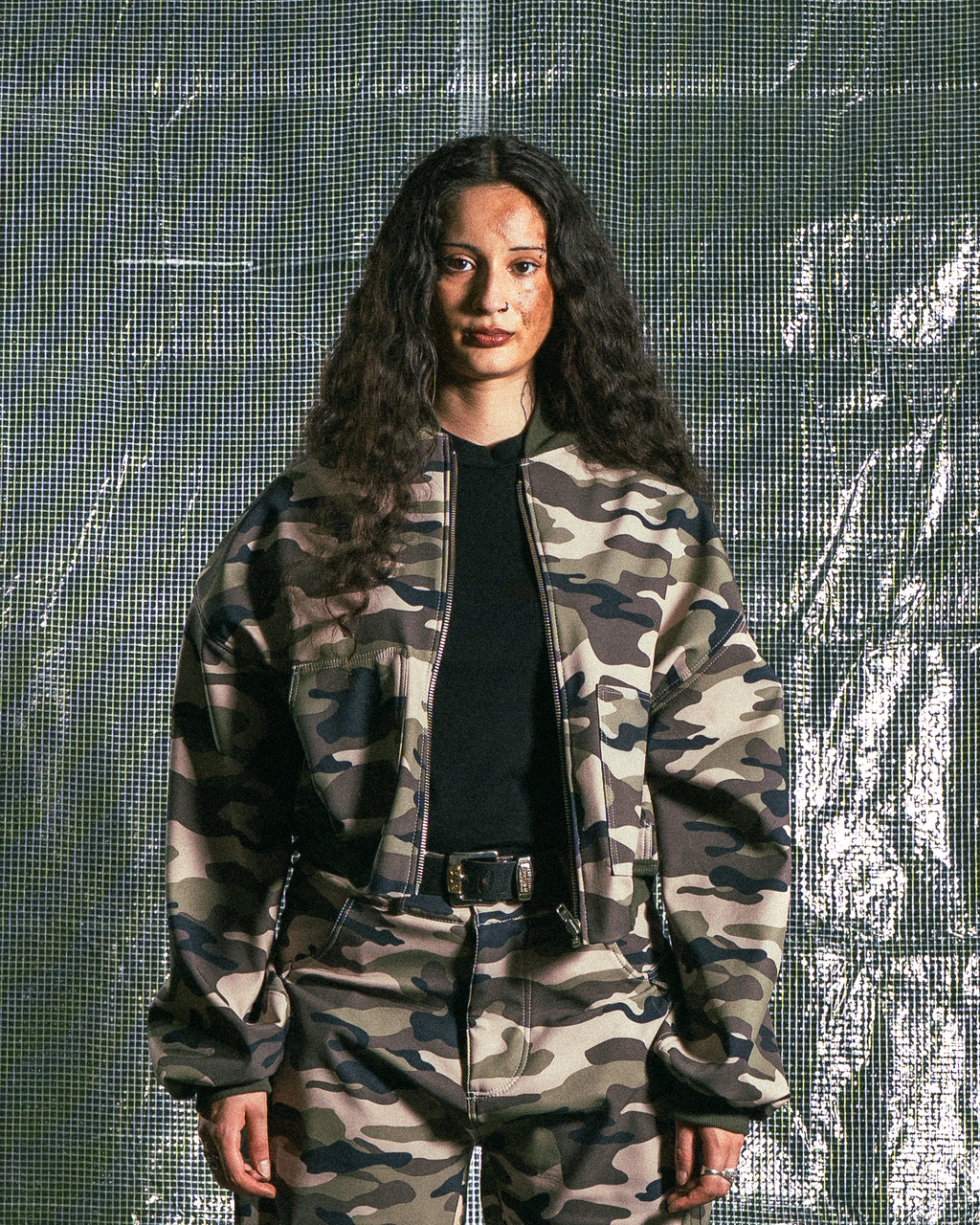 Veste Camo en Nylon