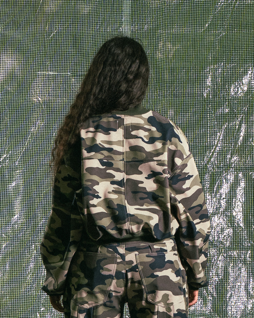 Veste Camo en Nylon