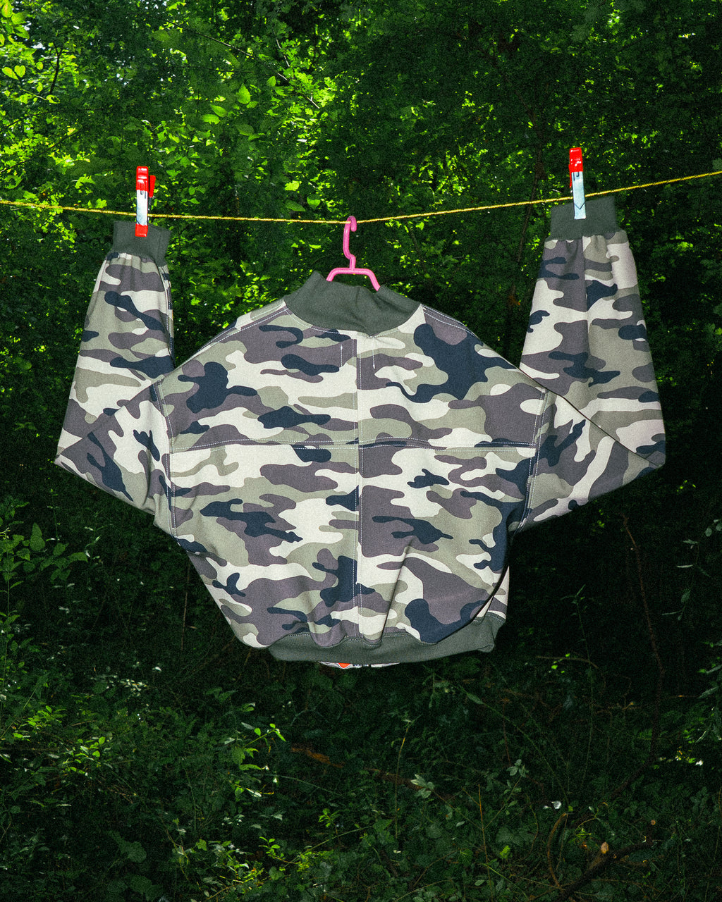 Veste Camo en Nylon