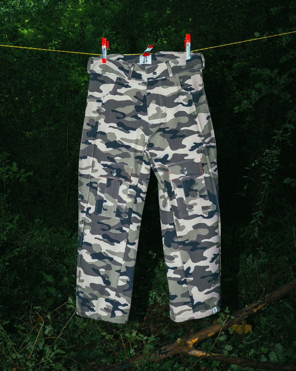 Pantalon Camo en Nylon