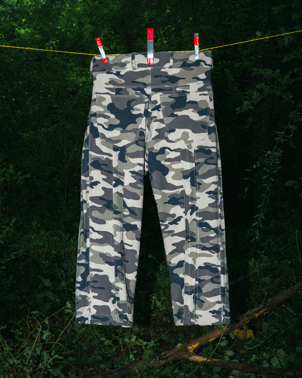 Pantalon Camo en Nylon