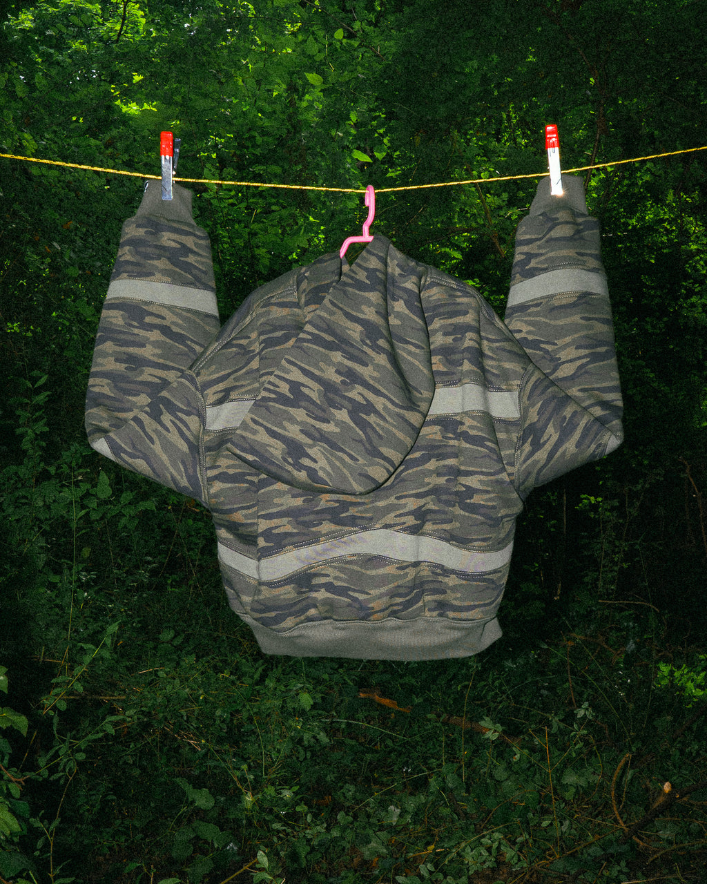 Gilet en Molleton Camo Bicolor