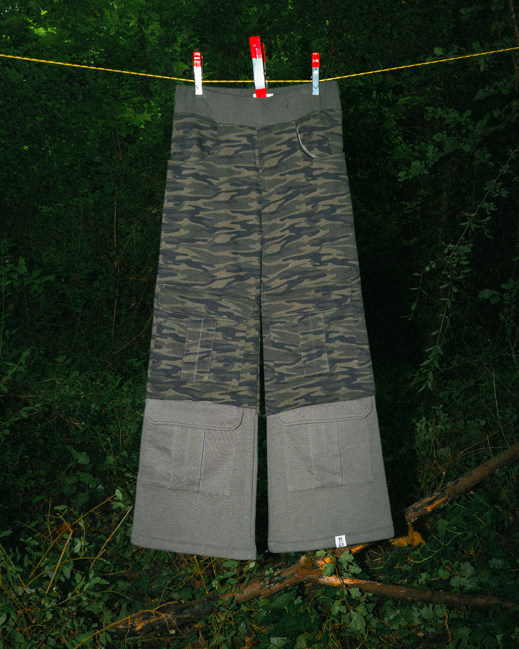 Jogging en Molleton Camo Bicolore