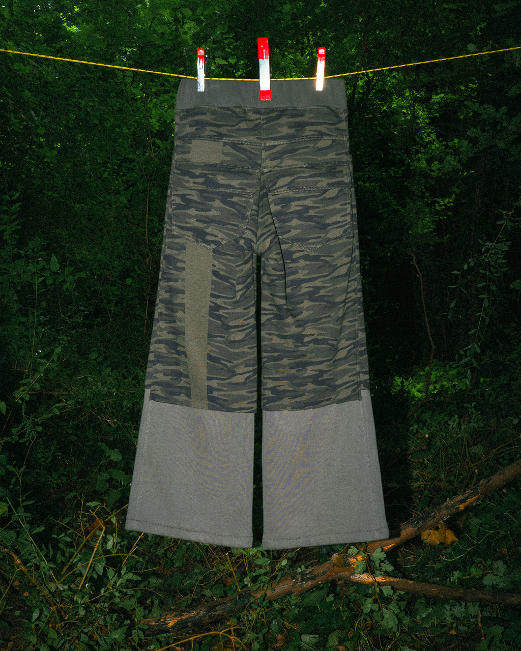 Jogging en Molleton Camo Bicolore