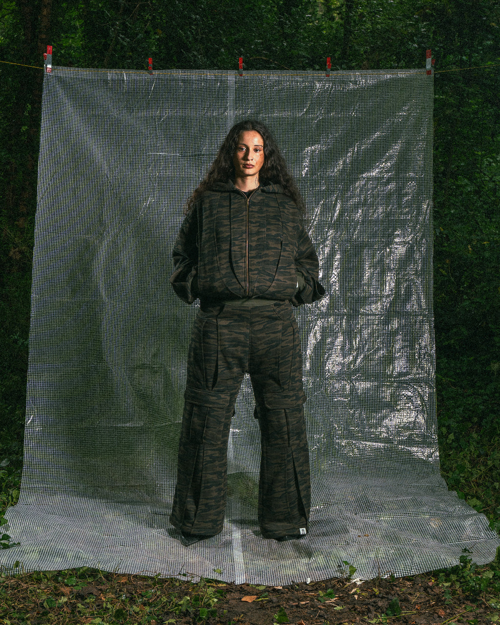 Gilet en Molleton Camo