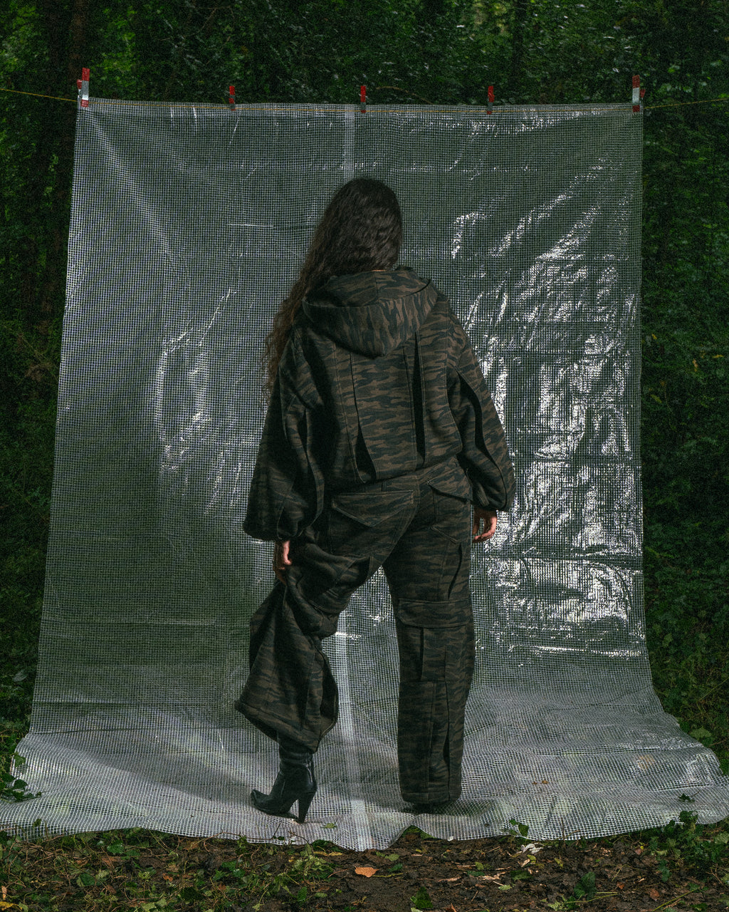 Jogging en Molleton Camo
