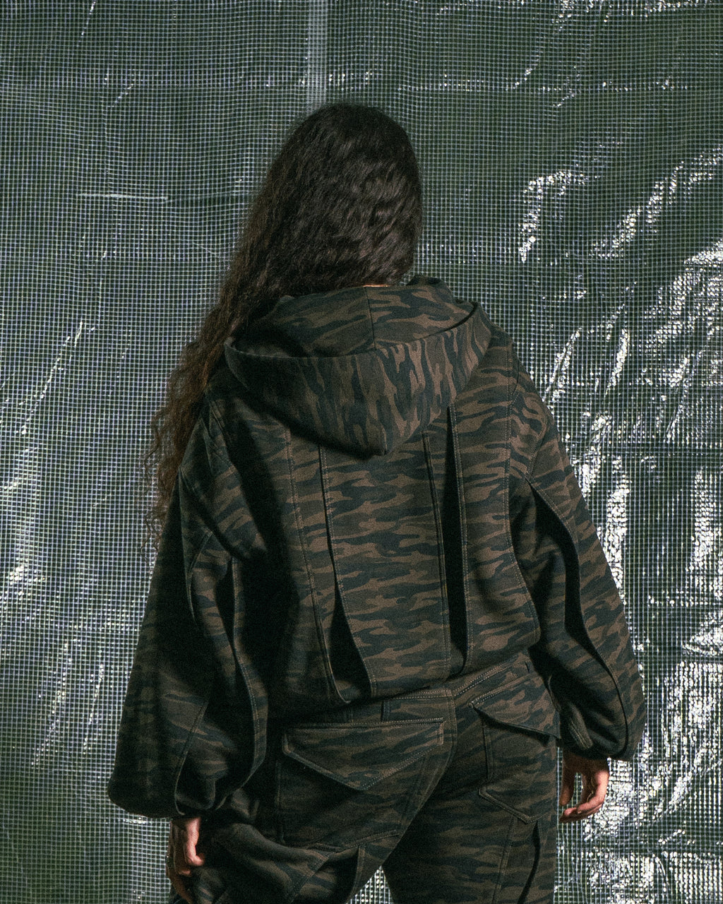 Gilet en Molleton Camo