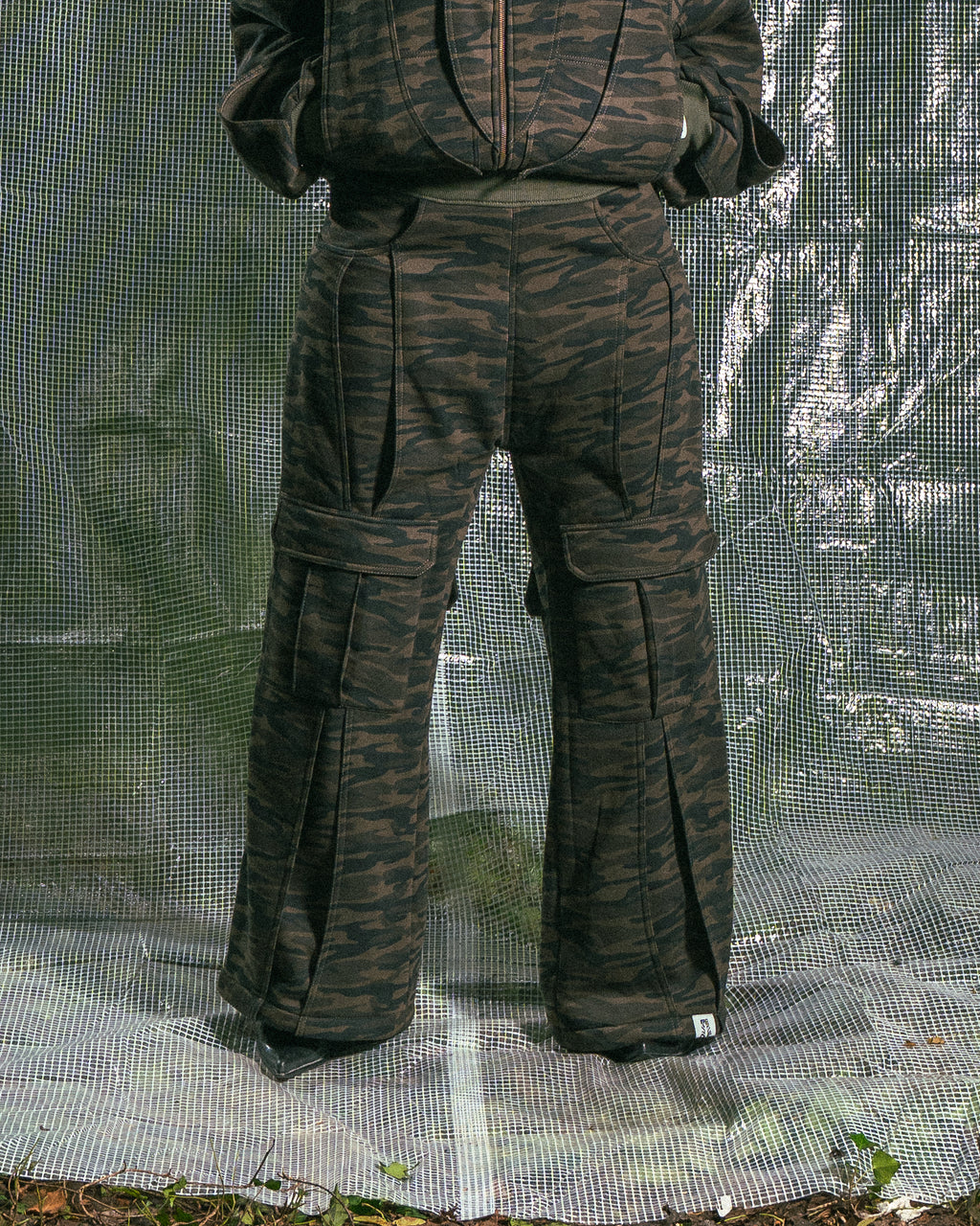 Jogging en Molleton Camo