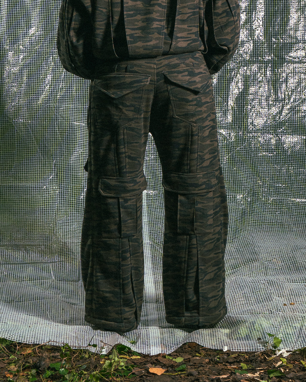 Jogging en Molleton Camo
