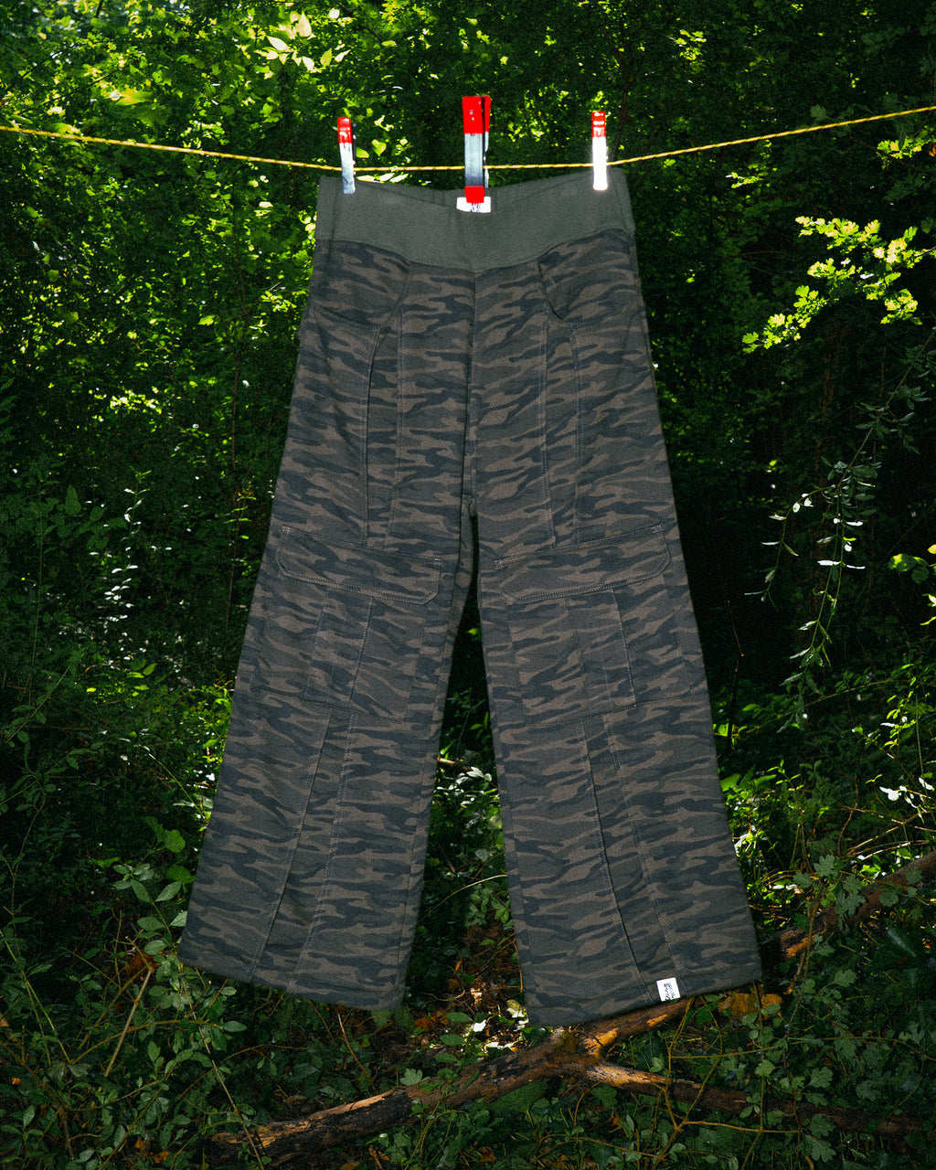 Jogging en Molleton Camo