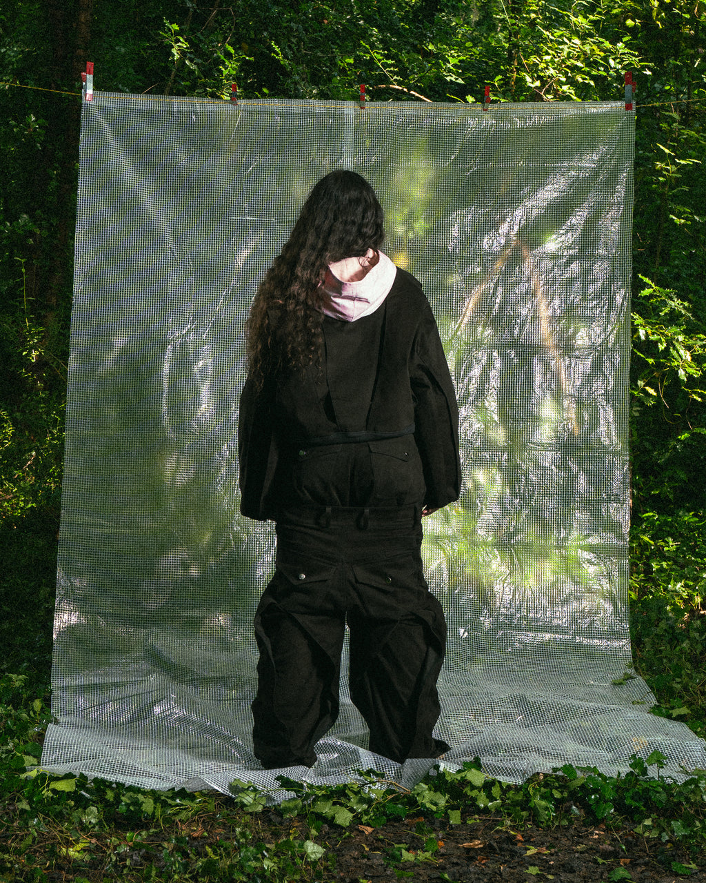 Veste à Empiècements Noirs