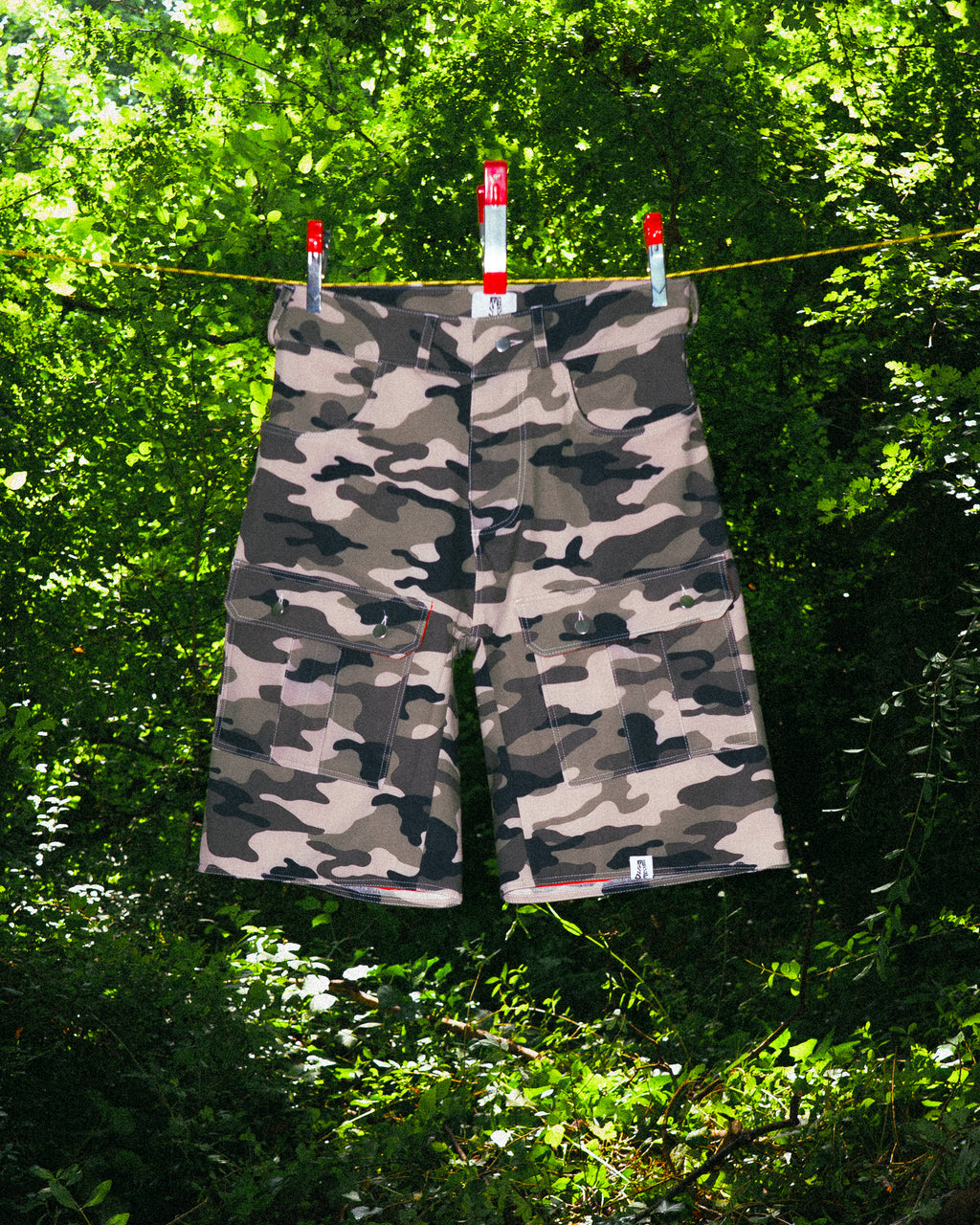 Short Camo en Nylon
