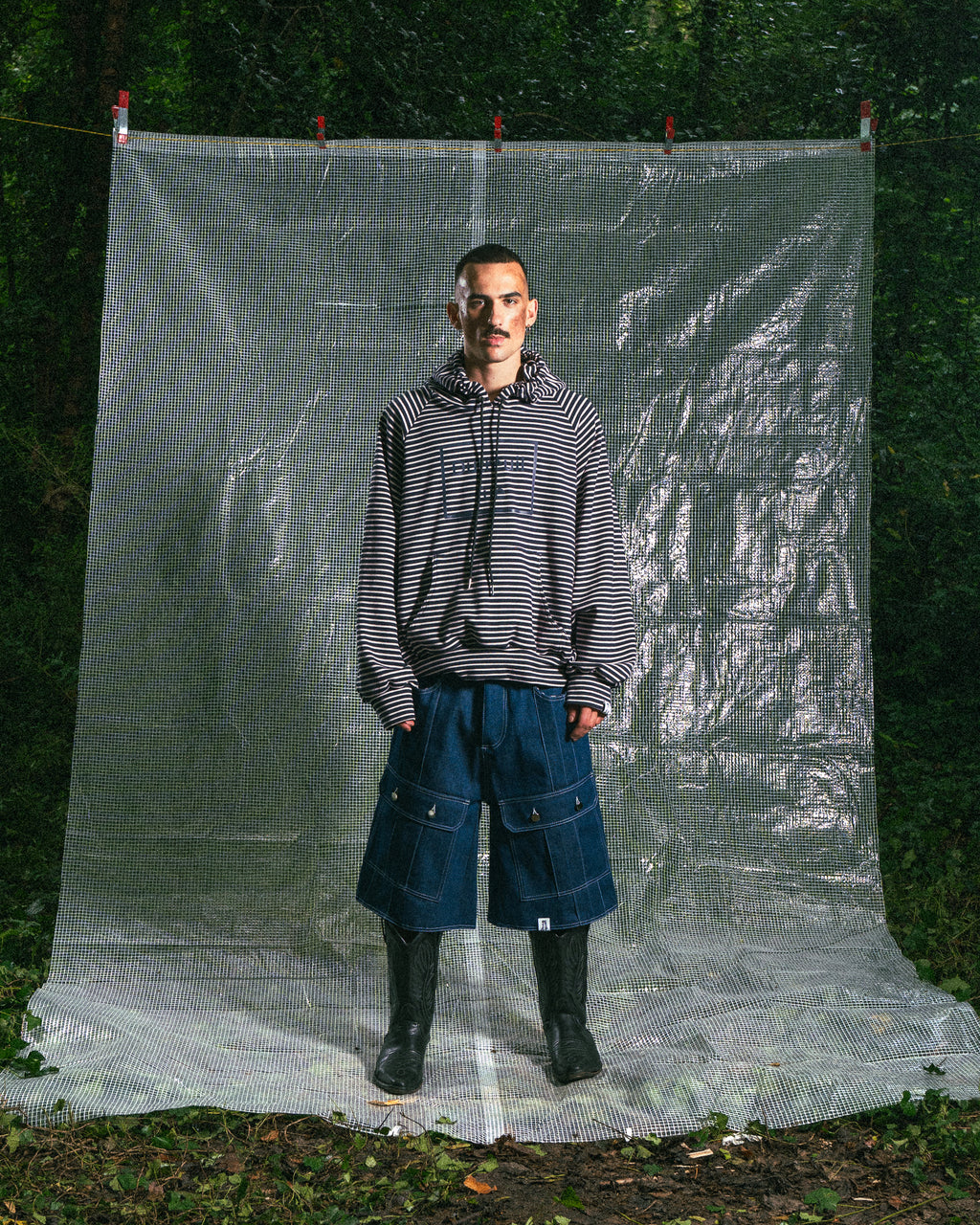 Short en Jean Bleu Roi
